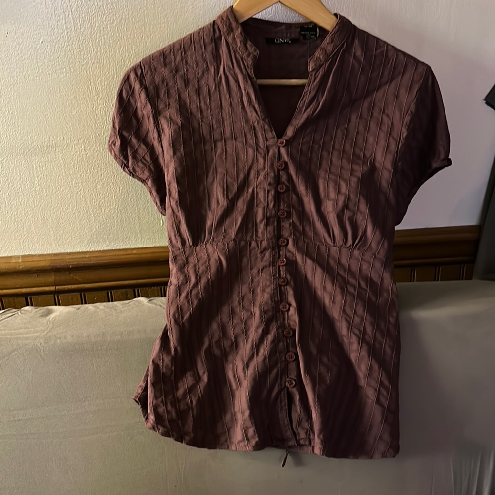 GNW button up blouse
